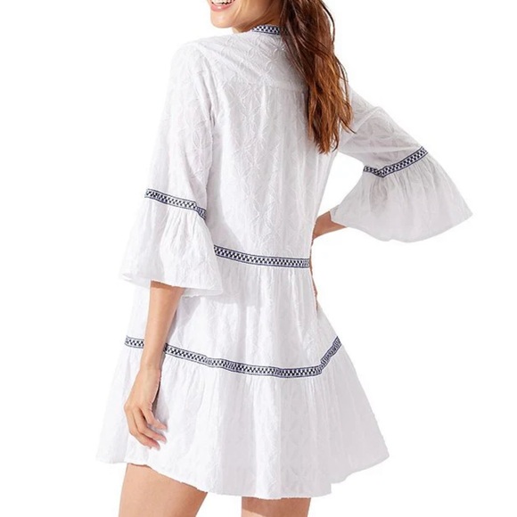 Tommy Bahama Cotton Clip Dress - size M & NWT - Picture 3 of 7